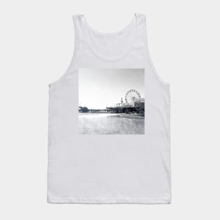 Frosted Santa Monica Pier Tank Top